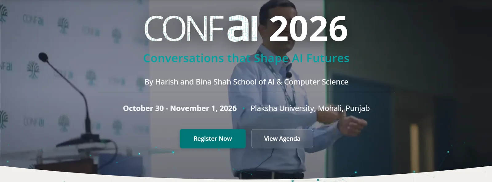 ConfAI 2026: Conversations that Shape AI Futures, Plaksha University, October 30 to November 1, 2026