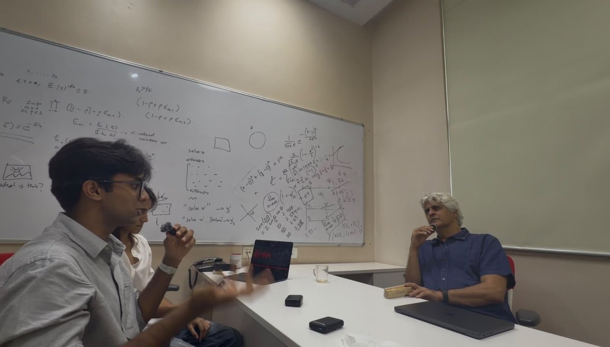 Interviewing Professor Sandeep Juneja for the Decoded Podcast