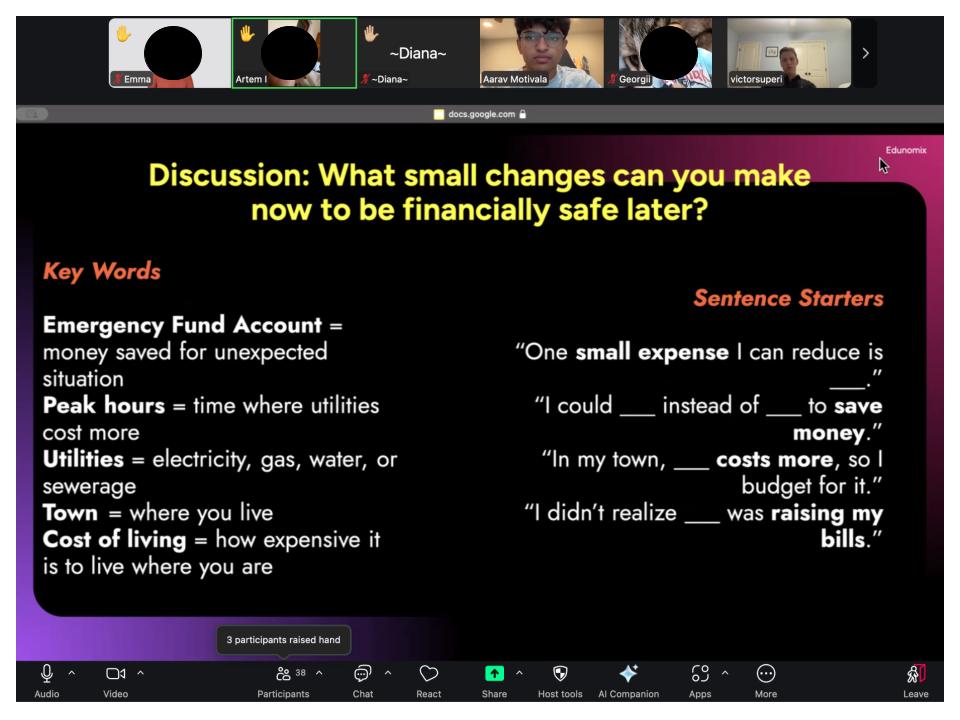 Summer and Fall Ukraine financial literacy seminars