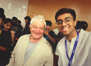 With Nobel laureate Sir Paul Nurse at the Lodha Genius Programme