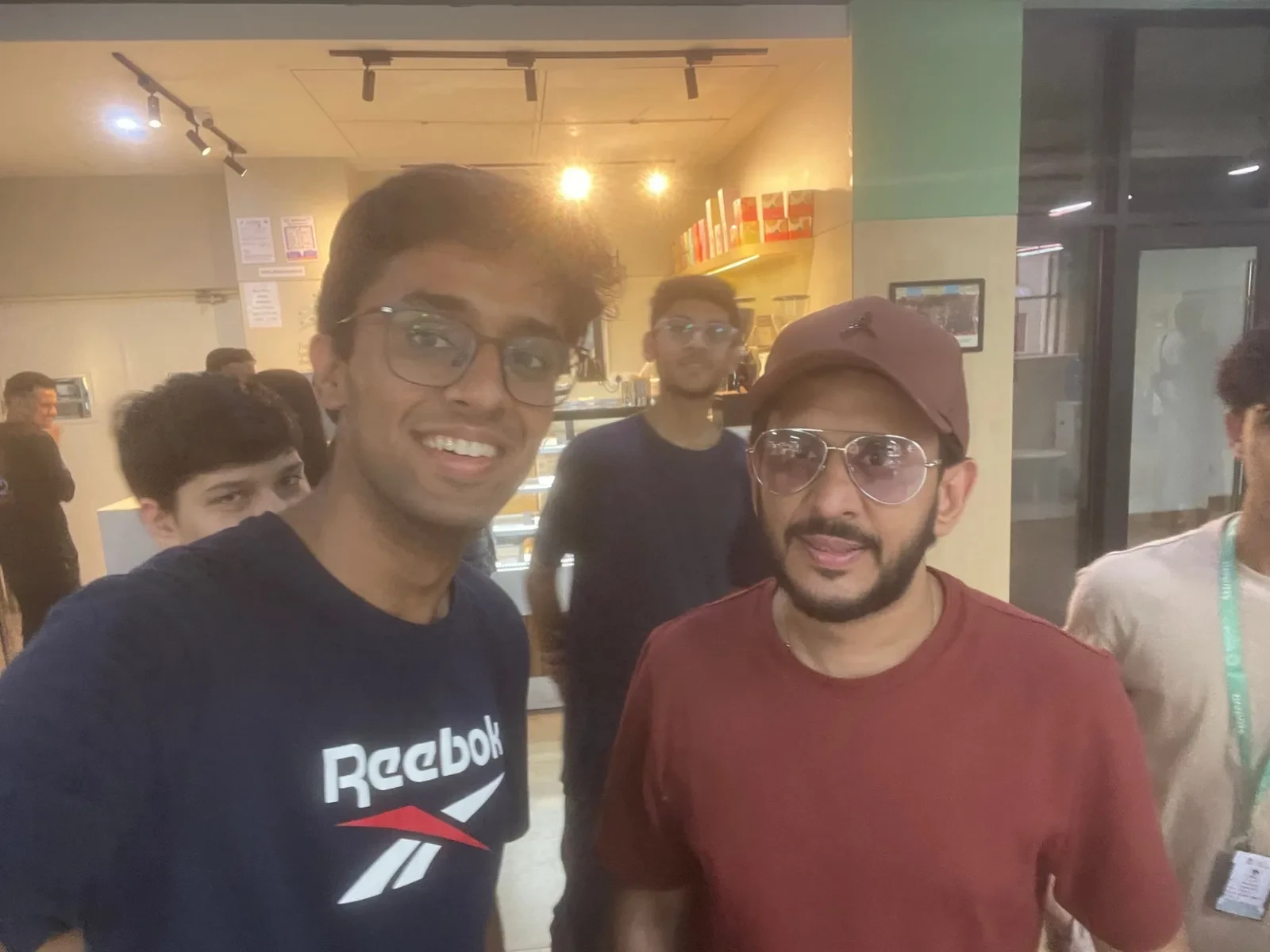 A selfie with Aman Gupta