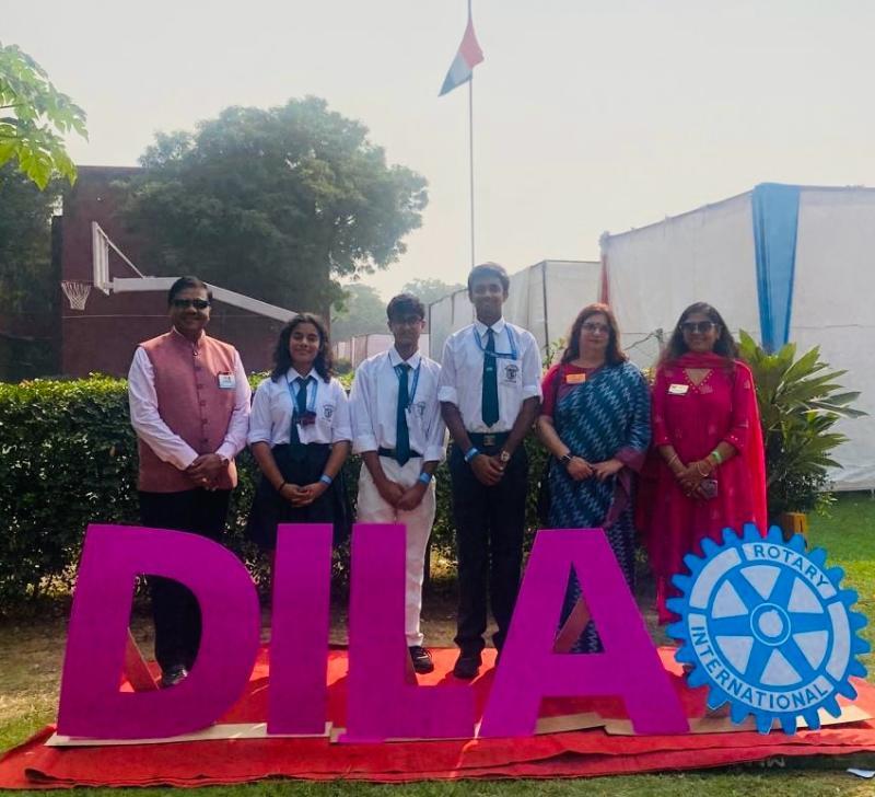 District Interact Leadership Assembly 2024, with Rotary district leadership.