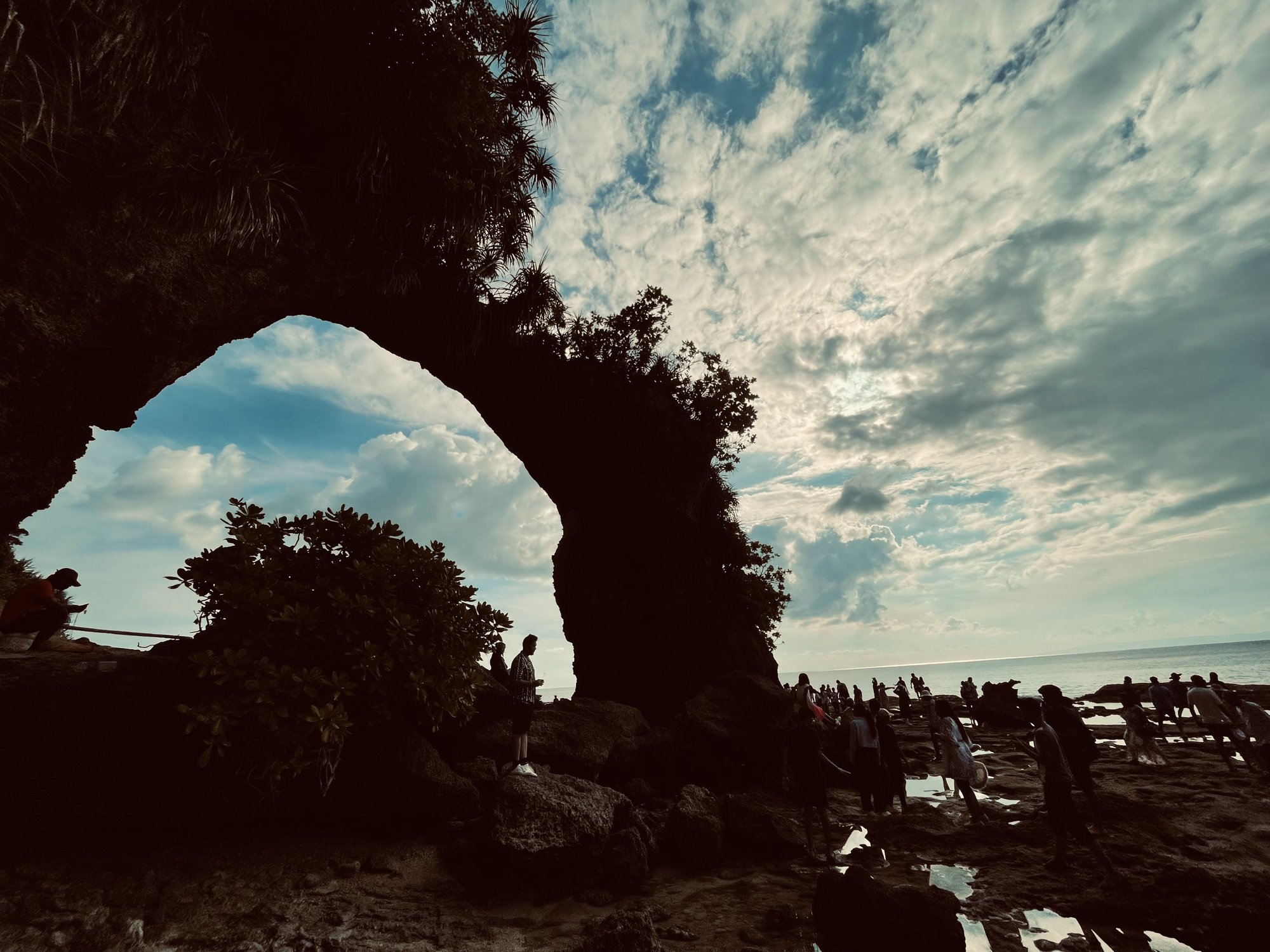 Natural Coral Bridge (Howrah Bridge) at Neil Island