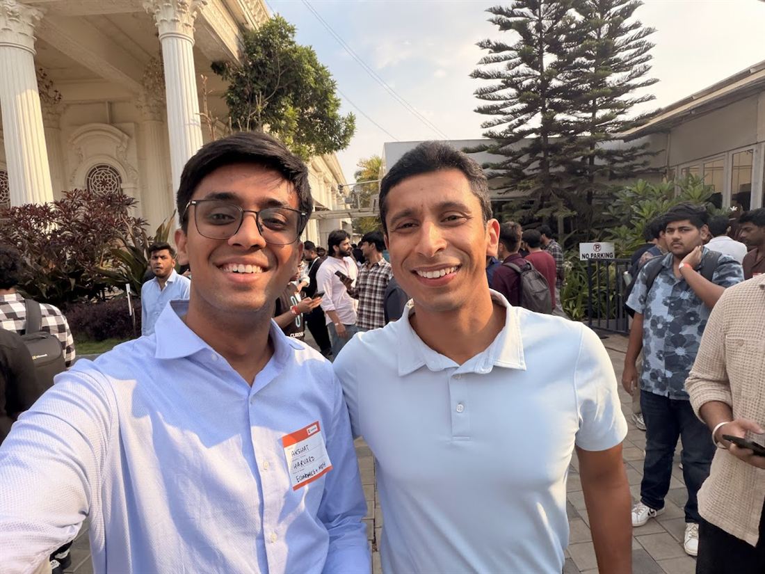 Akshat Bhaskar at Y Combinator Startup School India